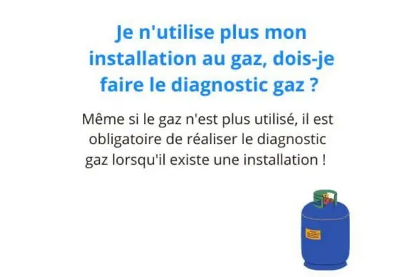 Coût installation gaz diagnostic