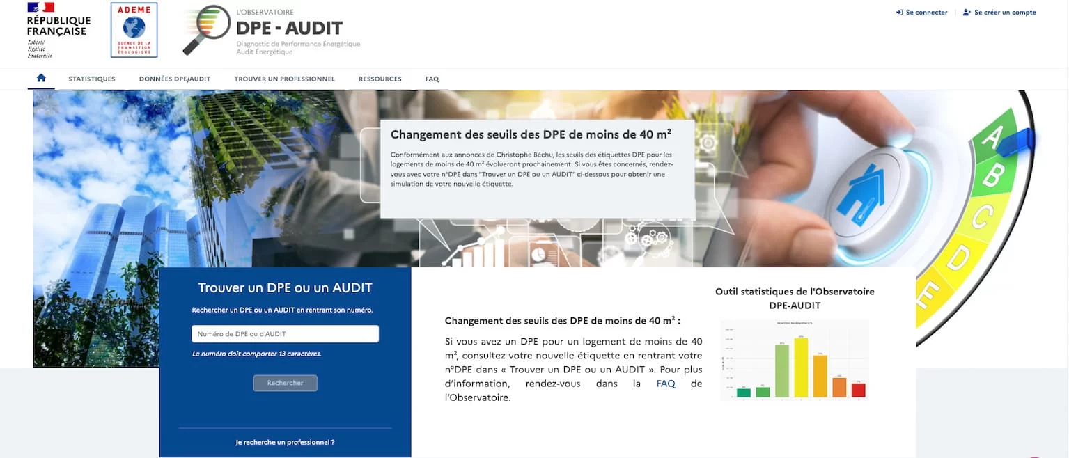DPE petite surface nouveau calcul ademe